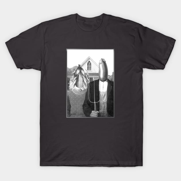 Organic Gothic v2 T-Shirt by Knocking Ghost